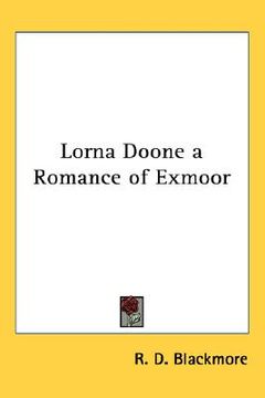 portada lorna doone a romance of exmoor