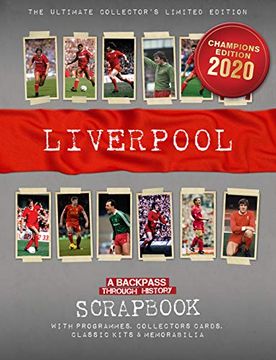portada Liverpool Scrapbook: A Backpass Through History (en Inglés)