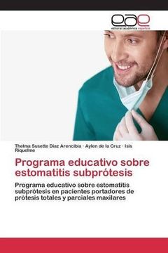 portada Programa educativo sobre estomatitis subprótesis