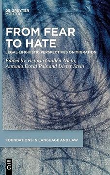 portada From Fear to Hate Legal-Linguistic Perspectives on Migration 
