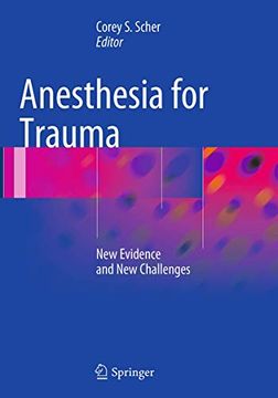 portada Anesthesia for Trauma: New Evidence and New Challenges (en Inglés)