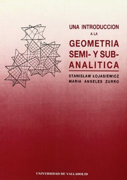 portada una introducción a la geometría semi- y sub-analítica