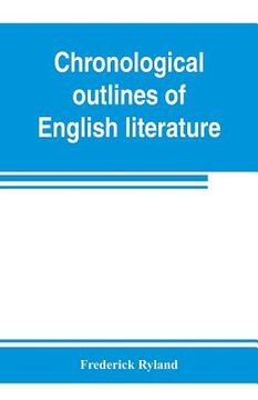 portada Chronological outlines of English literature (en Inglés)