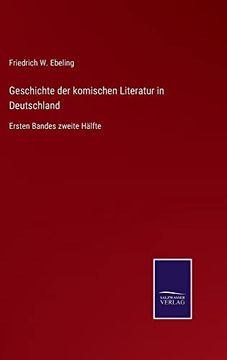 portada Geschichte der Komischen Literatur in Deutschland (in German)