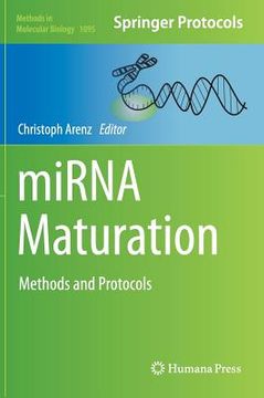 portada Mirna Maturation: Methods and Protocols (en Inglés)