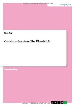portada Geodatenbanken: Ein Überblick (en Alemán)
