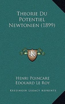portada Theorie Du Potentiel Newtonien (1899) (en Francés)
