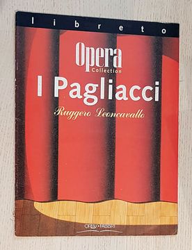 portada I Pagliacci. Libreto. (Ed. Orbis. Col. Ópera Collection)