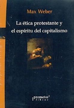 portada Etica Protestante y el Espiritu del Capitalismo