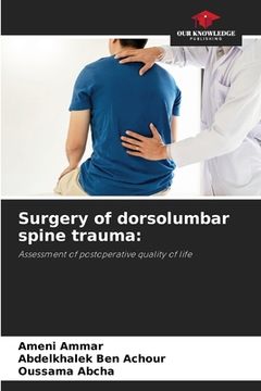 portada Surgery of dorsolumbar spine trauma (en Inglés)