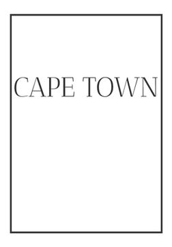 portada Cape Town: A decorative book for coffee tables, bookshelves, bedrooms and interior design styling: Stack International city books (en Inglés)