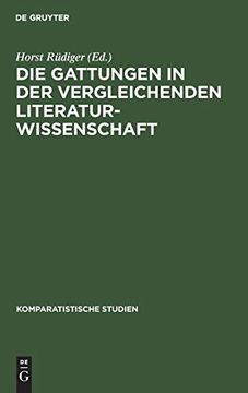 portada Die Gattungen in der Vergleichenden Literaturwissenschaft (en Alemán)
