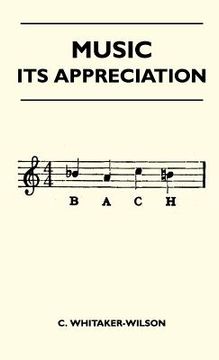 portada music - its appreciation (en Inglés)