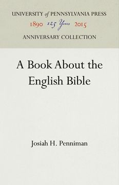 portada A Book About the English Bible (en Inglés)