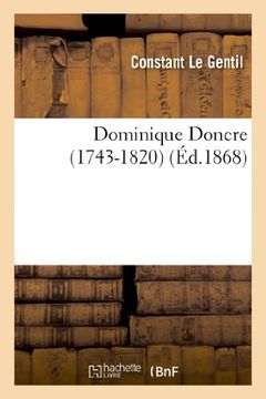 portada Dominique Doncre (1743-1820) (Histoire) (French Edition)