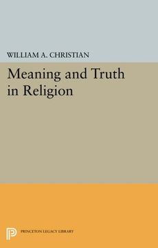 portada Meaning and Truth in Religion (Princeton Legacy Library) (en Inglés)