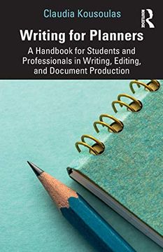 portada Writing for Planners: A Handbook for Students and Professionals in Writing, Editing, and Document Production (en Inglés)