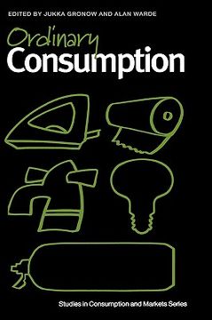 portada ordinary consumption (en Inglés)