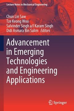 portada Advancement in Emerging Technologies and Engineering Applications (en Inglés)