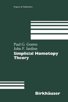 portada Simplicial Homotopy Theory (Progress in Mathematics) (en Inglés)