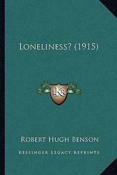 portada loneliness? (1915)