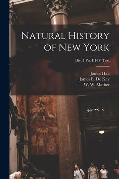 portada Natural History of New York; Div. 1 pts. III-IV Text (en Inglés)