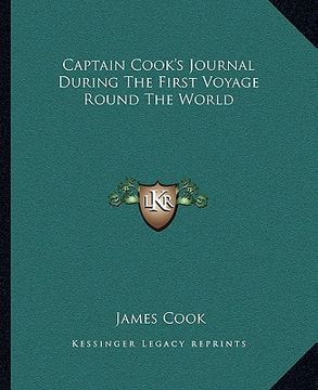 portada captain cook's journal during the first voyage round the world