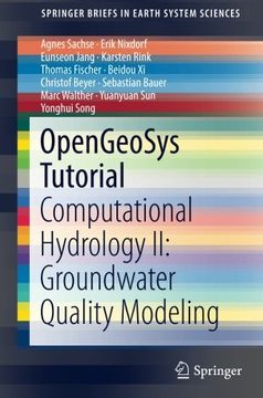 portada Opengeosys Tutorial: Computational Hydrology ii: Groundwater Quality Modeling (Springerbriefs in Earth System Sciences) (en Inglés)