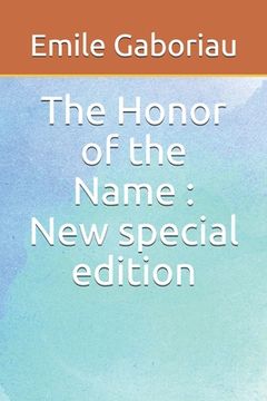 portada The Honor of the Name: New special edition (in English)