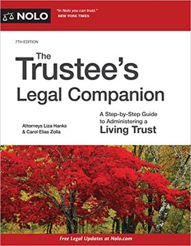 portada Trustee's Legal Companion, The: A Step-By-Step Guide to Administering a Living Trust (en Inglés)