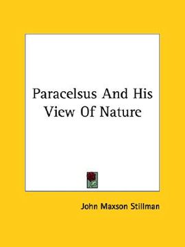 portada paracelsus and his view of nature (en Inglés)