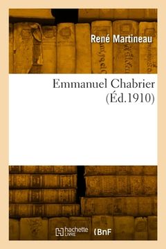 portada Emmanuel Chabrier (en Francés)