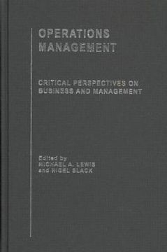 portada operations management (en Inglés)