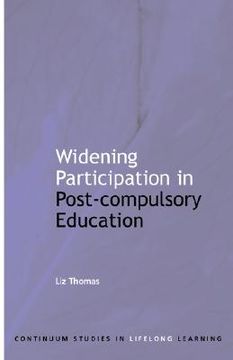 portada widening participation in post-compulsory education (en Inglés)