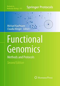 portada Functional Genomics: Methods and Protocols (Methods in Molecular Biology, 815) (en Inglés)