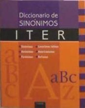 portada Diccionario de Sinonimos Iter (in Spanish)
