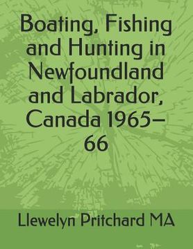 portada Boating, Fishing and Hunting in Newfoundland and Labrador, Canada 1965-66 (in English)