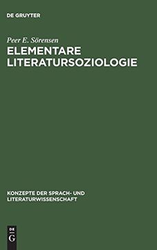 portada Elementare Literatursoziologie (en Alemán)