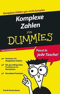 portada Komplexe Zahlen für Dummies das Pocketbuch (Fur Dummies) (en Alemán)