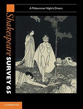 portada Shakespeare Survey 65: A Midsummer Night'S Dream (Shakespeare Survey, Series Number 65) (en Inglés)