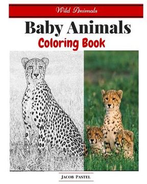 portada Baby Animals Coloring Book: Wild Animals Coloring Book ( Dover Coloring Books Animals ) (en Inglés)