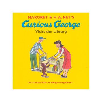 portada Curious George Visits the Library (en Inglés)