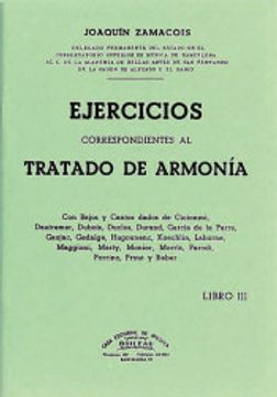 portada Ejercicios Armonía Vol. III