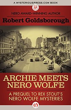 portada Archie Meets Nero Wolfe: A Prequel to rex Stout's Nero Wolfe Mysteries (en Inglés)
