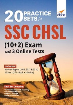 portada 20 Practice Sets for SSC CHSL (10 + 2) Exam with 3 Online Tests (en Inglés)