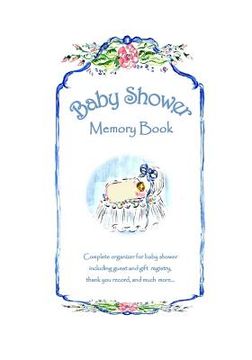 portada Baby Shower Memory Book (en Inglés)