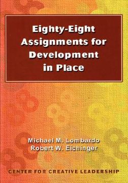 portada eighty-eight assignments for development in place eighty-eight assignments for development in place