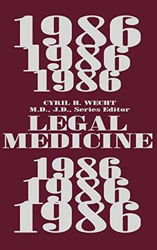 portada Legal Medicine 1986 (en Inglés)