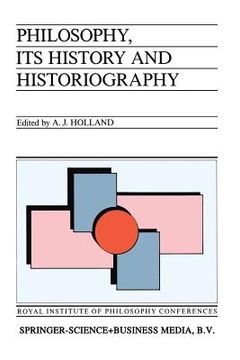 portada Philosophy, Its History and Historiography