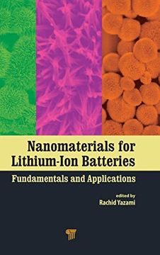 portada Nanomaterials for Lithium-Ion Batteries: Fundamentals and Applications (en Inglés)